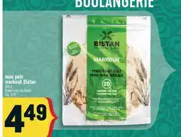 Marché Adonis MINI PAIN MARKOUK BISTAN | BISTAN MINI SAJ BREAD offer
