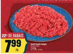 Marché Adonis BOEUF HACHÉ MAIGRE | LEAN GROUND BEEF offer