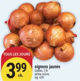 Marché Adonis OIGNONS JAUNES | YELLOW ONIONS offer