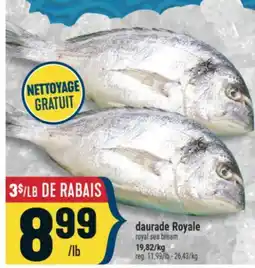 Marché Adonis DAURADE ROYALE | ROYAL SEA BREAM offer