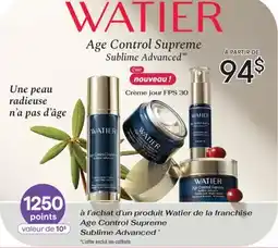 Brunet WATIER Age Control Supreme Sublime Advanced offer