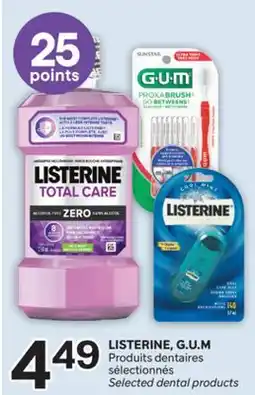 Brunet LISTERINE, G·U·M Produits dentaires sélectionnés offer