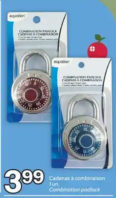 Brunet EQUATION Cadenas à combinaison offer