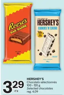 Brunet HERSHEY'S Chocolats sélectionnés offer