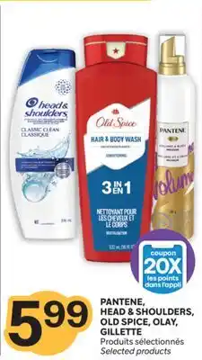 Brunet PANTENE, HEAD & SHOULDERS, OLD SPICE, OLAY, GILLETTE Produits sélectionnés offer