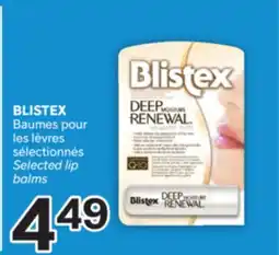 Brunet BLISTEX Baumes pour les lèvres sélectionnés offer