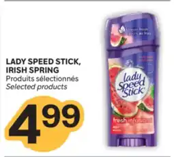 Brunet LADY SPEED STICK, IRISH SPRING offer
