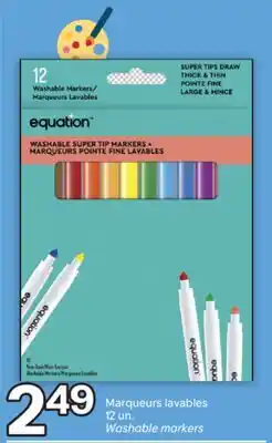 Brunet EQUATION Marqueurs lavables offer