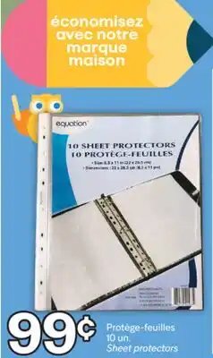 Brunet EQUATION Protège-feuilles offer