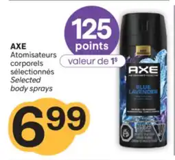 Brunet AXE Atomiseurs corporels sélectionnés offer