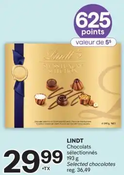 Brunet LINDT Chocolats sélectionnés offer