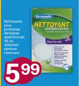 Brunet PERSONNELLE Nettoyants pour prothèses dentaires sélectionnés offer