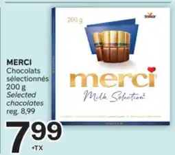 Brunet MERCI Chocolats sélectionnés offer