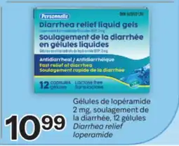 Brunet Personnelle Gélules de lopéramide 2 mg, soulagement de la diarrhée, 12 gélules offer