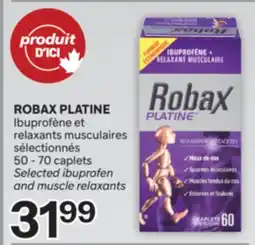 Brunet ROBAX PLATINE Ibuprofène et relaxants musculaires sélectionnés offer