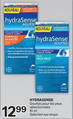 Brunet HYDRASENSE Gouttes pour les yeux sélectionnées offer