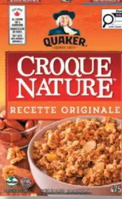 IGA QUAKER CEREAL offer
