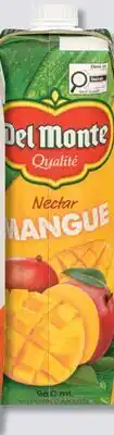 IGA DEL MONTE (960 mL ou 1 L) FRUIT JUICE offer