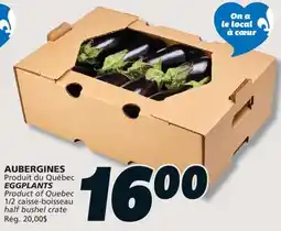 IGA EGGPLANTS offer
