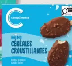 IGA COMPLIMENTS ICE CREAM offer