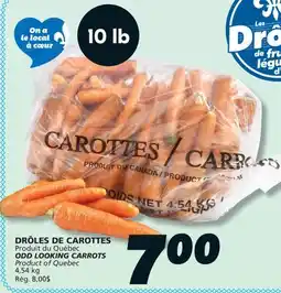 IGA ODD LOOKING CARROTS offer