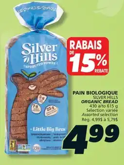 IGA SILVER HILLS ORGANIC BREAD offer