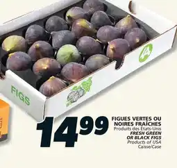 IGA FRESH GREEN OR BLACK FIGS offer
