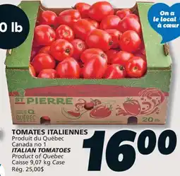 IGA ITALIAN TOMATOES offer