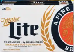 IGA MILLER LITE BEER offer