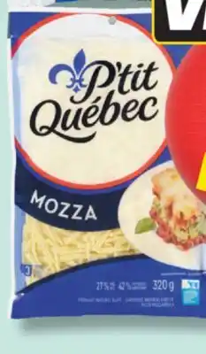 IGA P'TIT QUÉBEC SHREDDED CHEESE offer