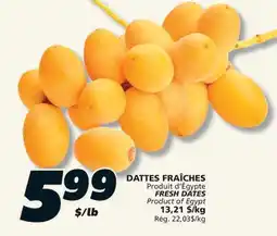 IGA FRESH DATES offer