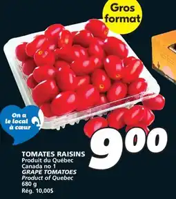 IGA GRAPE TOMATOES offer