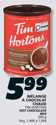 IGA TIM HORTONS HOT CHOCOLATE MIX offer