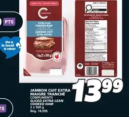IGA COMPLIMENTS SLICED EXTRA LEAN COOKED HAM offer