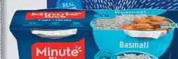 IGA MINUTE RICE (2 x 125 g) PRE-COOKED RICE offer