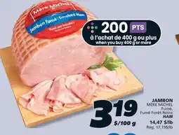 IGA MÈRE MICHEL HAM offer