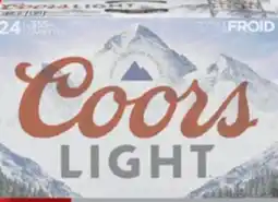 IGA COORS LIGHT BEER offer