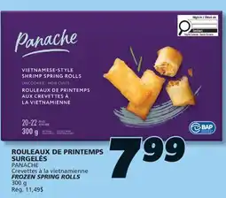 IGA PANACHE FROZEN SPRING ROLLS offer