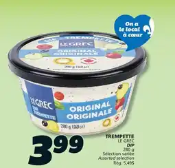 IGA LE GREC DIP offer