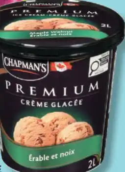 IGA CHAPMAN'S PREMIUM ICE CREAM offer