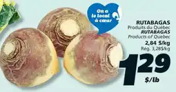 IGA RUTABAGAS offer