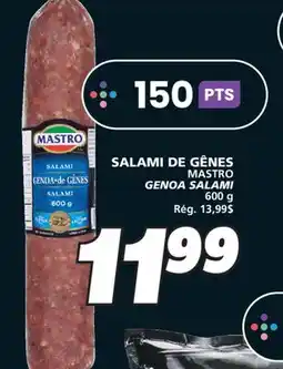 IGA MASTRO GENOA SALAMI offer