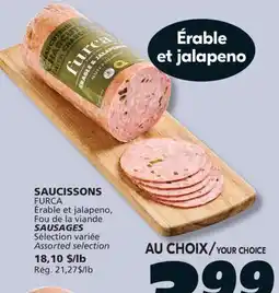 IGA FURCA SAUSAGES offer