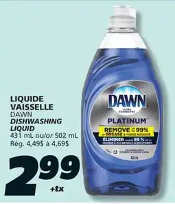 IGA DAWN DISHWASHING LIQUID offer