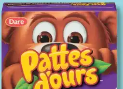 IGA DARE PATTES D'OURS COOKIES offer