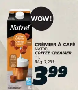 IGA NATREL COFFEE CREAMER offer