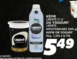 IGA LIBERTÉ (1 L) KEFIR OR YOGURT offer