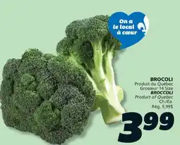 IGA BROCCOLI offer