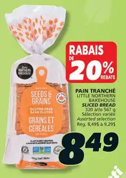 IGA LITTLE NORTHERN BAKEHOUSE SLICED BREAD offer