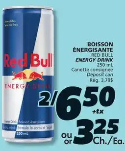 IGA RED BULL ENERGY DRINK offer